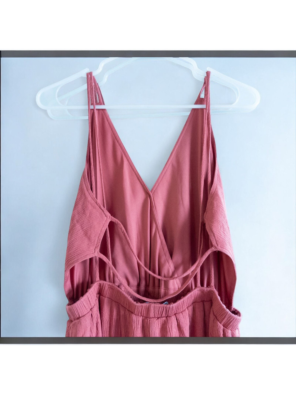 Lulus Rusty Rose Maxi Dress Pink Backless Womens Medium - Picture 9 of 15